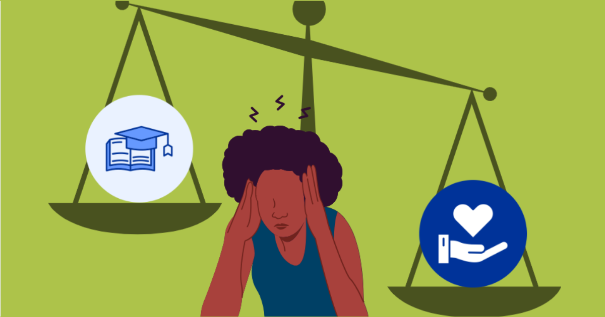 Coup d’œil sur la recherche : Le bien-être des jeunes adultes prestataires de soins poursuivant des études postsecondaires au Québec